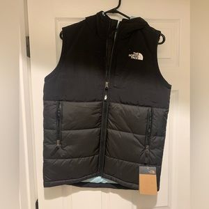 North Face hooded vest